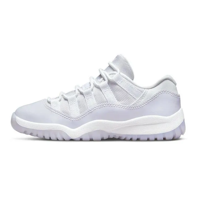 Retro Low White Pure Violet-white Para Niño Blanco