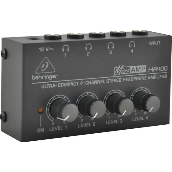 Pré-amplificador Behringer HA400 phono de 4 canales 220V