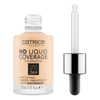 Foundation Catrice Hd Liquid Coverage 002 Porcelain Bege Foundation Catrice Hd Liquid Coverage 002 Porcelain Bege