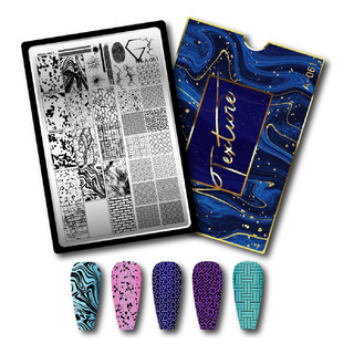 Placa Para Estampar Uñas Stamping Plate A-061 Texture Placa Para Estampar Uñas Stamping Plate A-061 Texture