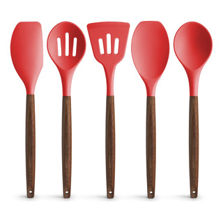 Set De Utensilios De Cocina Zulay De Silicona Antiadherente Set De Utensilios De Cocina Zulay De Silicona Antiadherente