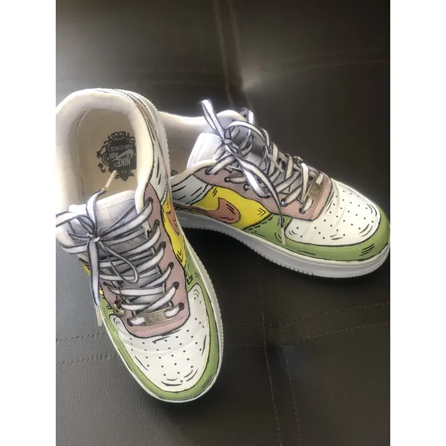 Zapatos Deportivos Personalizados Estilo Cartoon