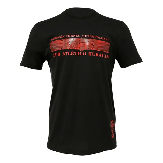 Remera Huracan Manga Corta Conmemorativa 1973 Campeon