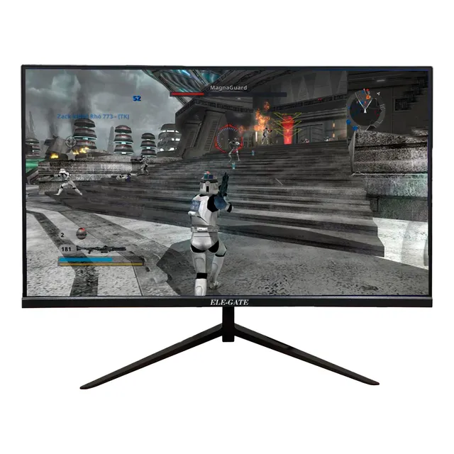 Monitor Gamer 27 75hz Full Hd 1k Amd Freesync Cero Marcos Color Negro