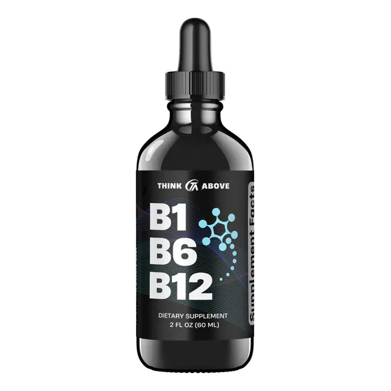 B1 B6 B12 Gotas De Vitamina Líquida - Nervio, W6mj2