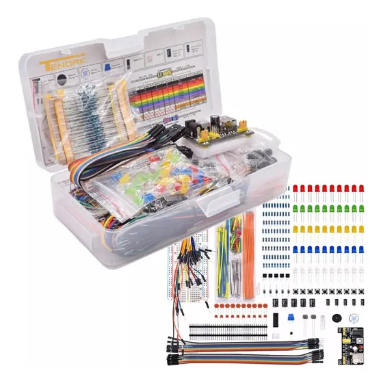 Kit Componentes Electrónicos Para Uno R3, Raspberry Pi