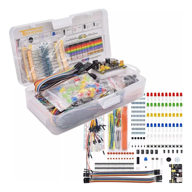 Kit Componentes Electrónicos Para Uno R3, Raspberry Pi