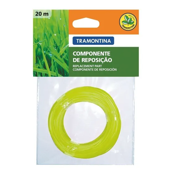 Fio de Nylon 1,8mm 20m para Cortador de Grama Tramontina AP500 AP1000 AP1500T 78796/284