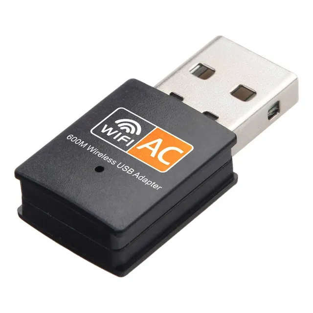 Adaptador Wifi Usb Red Doble Banda 2.4 Y 5 Ghz 600 Mbps
