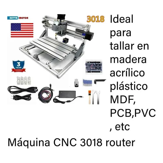 Maquina De Corte Cnc Router 3018