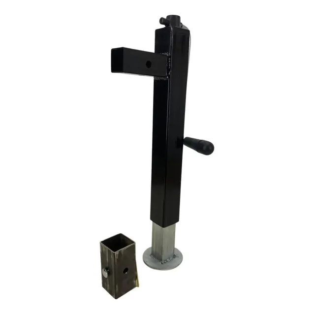 Macaco Pedestal Com Sapata Para Carretinha Reboque 1500 Kg