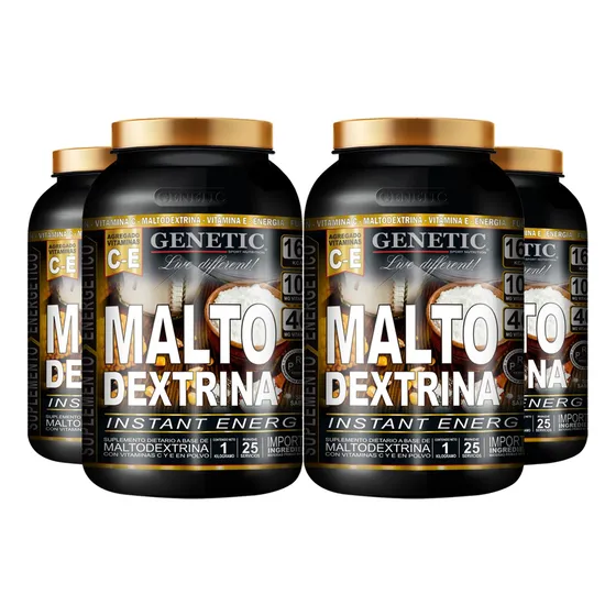 N1 Maltodextrina 4kg Fuerza Recuperación Resistencia Genetic