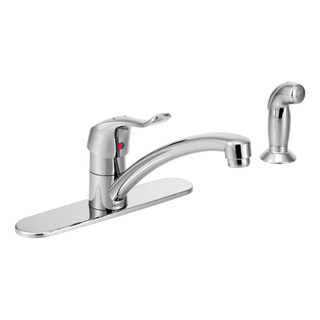 Moen 8707 M-dura M-dura Un-handle Faucet Con Sper Spers, 15 Moen 8707 M-dura M-dura Un-handle Faucet Con Sper Spers, 15