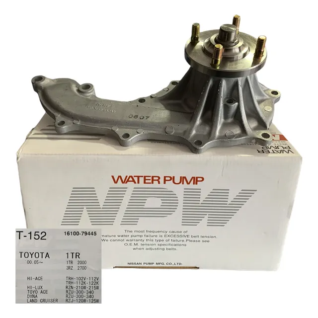 Bomba De Agua Toyota Hilux 2.7 Meru 3rz Hilux 2rz  Zna