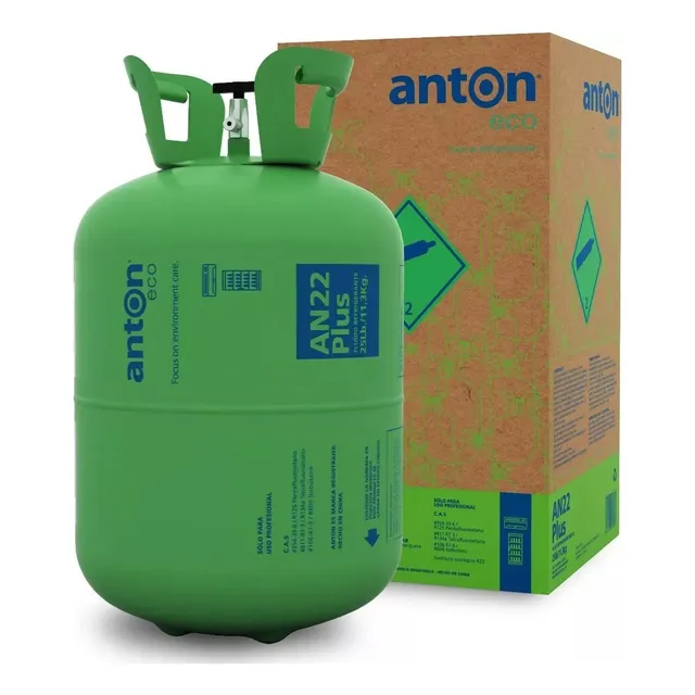 Garrafa Refrigerante An22 Plus Anton Reemplazo R22 11.3kg