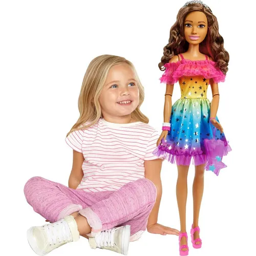 Barbie Large Dolls Muñeca 28 Latina Arcoíris