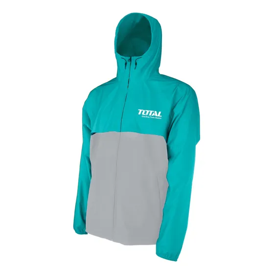 Campera Para Lluvia Total, Con Capucha Y Bolsillos Internos