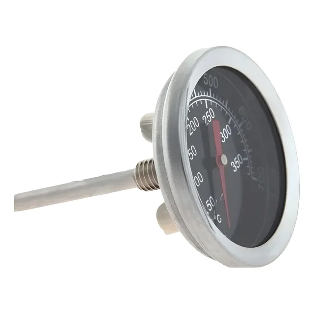 Termometro Análogo Acero Horno Asador 350°c Temperatura Asad