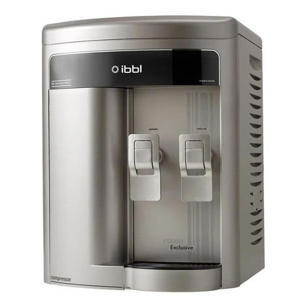 Purificador De Água Fr600 Exclusive Prata Com Compressor Ibbl Purificador De Água Fr600 Exclusive Prata Com Compressor Ibbl