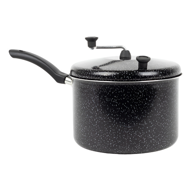 Pipoqueira Antiaderente 20cm 4l Preto Nacional