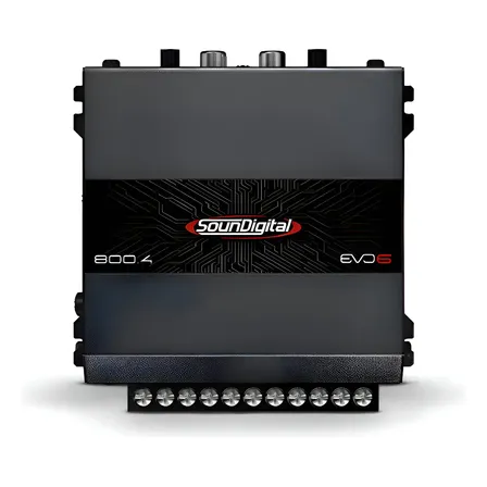 Módulo Amplificador De 4 Canais Soundigital 800.4 Evo6 Classe D