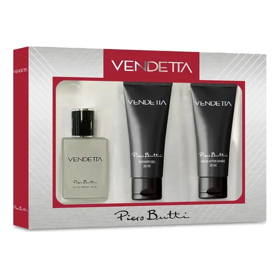 Set Vendetta Edp 30ml + Shower + After Piero Butti Volumen De La Unidad 30 Ml
