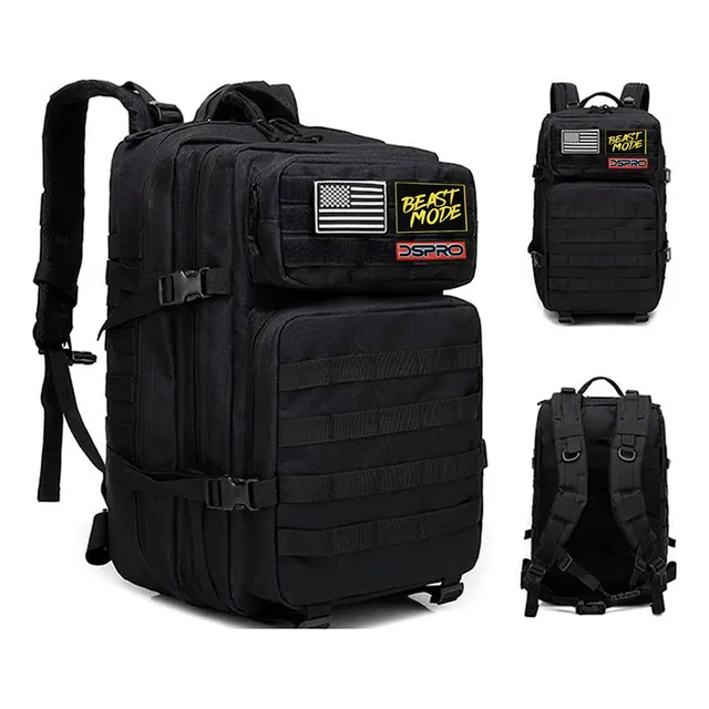 Bolso Mochila Táctica 45 L Crossfit Militar Multiusos Rudo