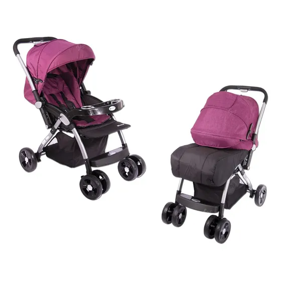Coche Para Bebe  Ebaby Con Capota Expandible
