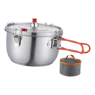 Panela De Pressão De Aço Inoxidável Com Botões Seguros, Panela De Pressão De Aço Inoxidável Com Botões Seguros,