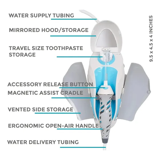 El Irrigador Dental De Ducha Para Dientes Incluye