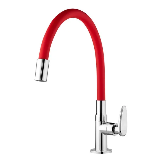 Pico Unitario Rojo Flexible Mesada Viqua