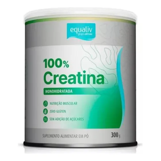 Creatina 100% Monohidratada 300g - Equaliv