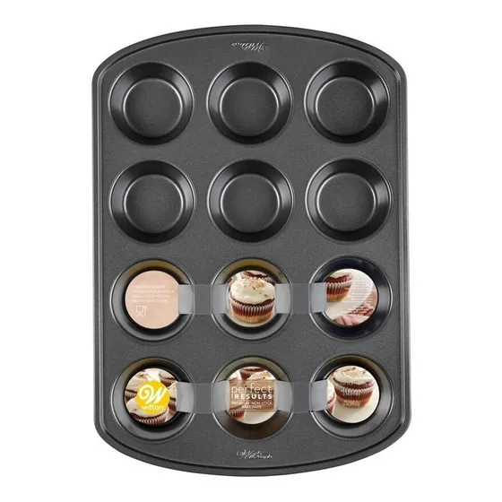 Bandeja Para Ponquesitos Capacillo 10 Molde Wilton 12 Cav