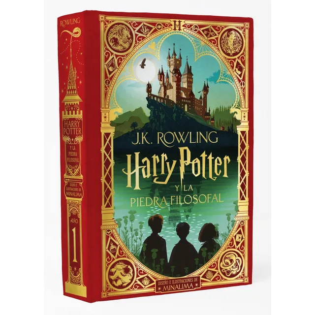 Harry Potter Y La Piedra Filosofal Ed. Minalima