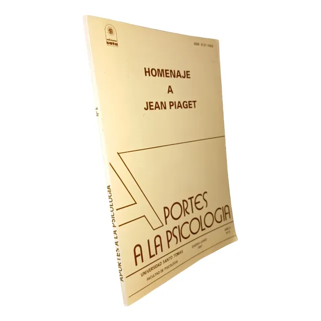 Homenaje A Piaget Aportes A La Psicología U. Santo Tomas.