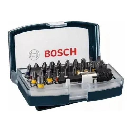 Juego De Puntas Para Atornillar 32 Pzs Bosch 2607017359