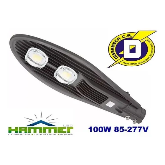 Lampara Alumbrado Publico Led Tipo Cobra 100w 