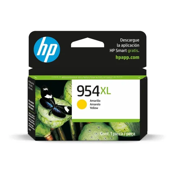 Cartucho De Tinta Hp 954xl Amarillo Original (l0s68al)