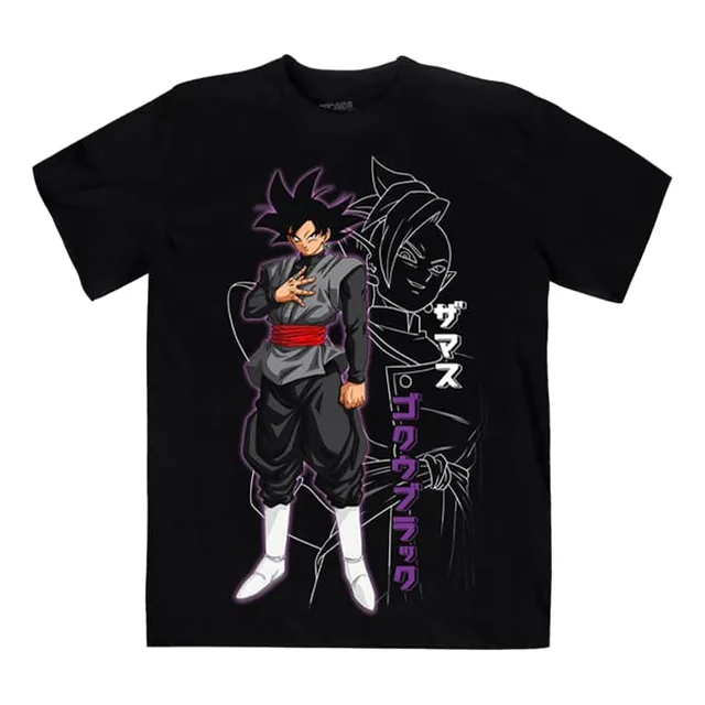 Playera Goku Black Dragon Ball Unisex Mascara De Latex