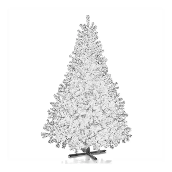 Árbol De Navidad Pino Canadian King Blanco 2.20 Mt Ilu 