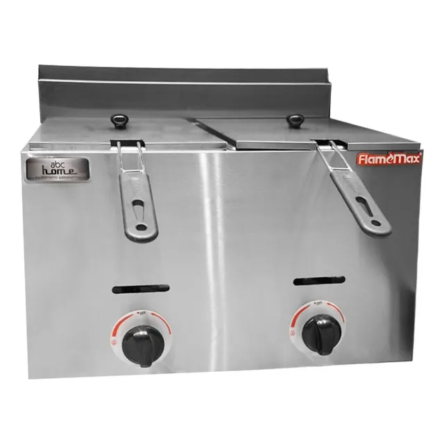 Fritador Gas 6l+6l 2 Canastos Flamemax
