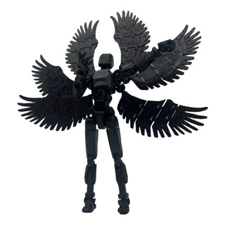 Bonecos Impressos Em 3d Lucky 13 Toy - Anjo De 6 Asas Bonecos Impressos Em 3d Lucky 13 Toy - Anjo De 6 Asas