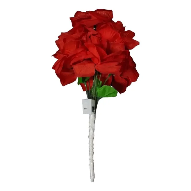 Ramo De Flores Artificial Luminoso Led Cotillon