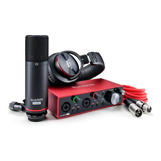 Paquete Para Grabación Scarlett 2i2 Studio 4g Focusrite