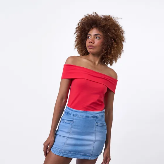 Polo Jp25/noeline Full Lycra - Coral