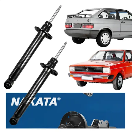 Par Amortecedor Traseiro Nakata Gol 1.0 1.6 1.8 8v 1980 1994