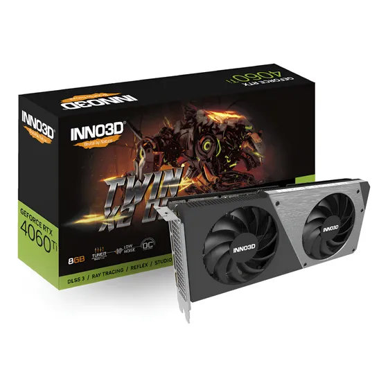 Mercado Livre Placa De Video Inno3d Geforce Rtx 4060 Ti 8gb Twin X2 8gb image