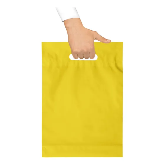 Bolsa Riñón Regalo Con Manija 40x50 Colores Lisos X 100 Uni