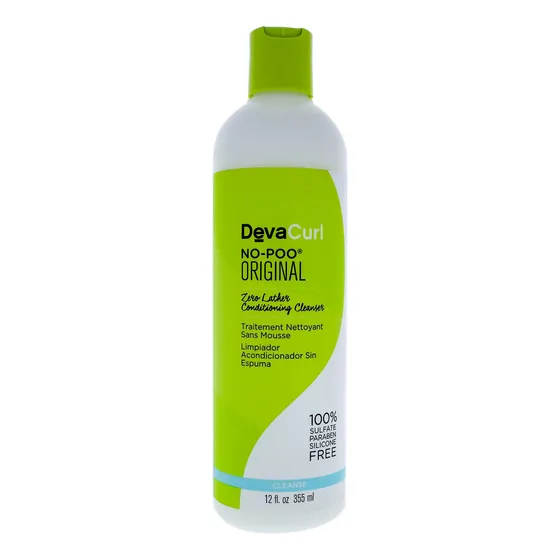Shampoo No-poo De Devacurl Para Unisex, Limpiador De 12 Onza