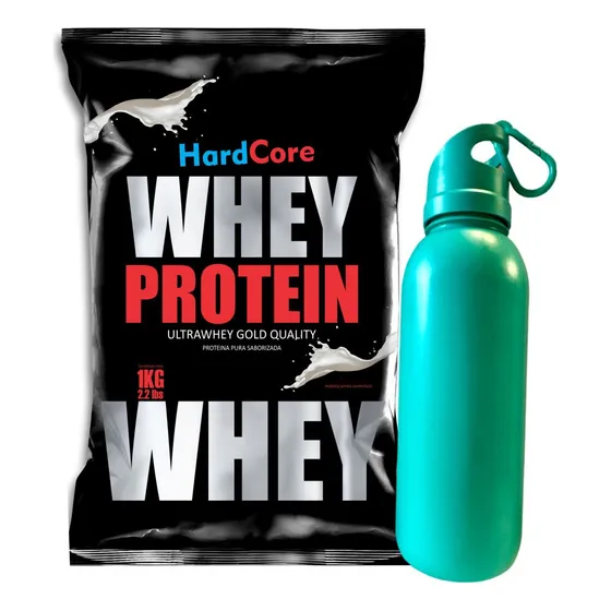 1 Kg De Whey Protein Proteína Hardcore Gold Quality!